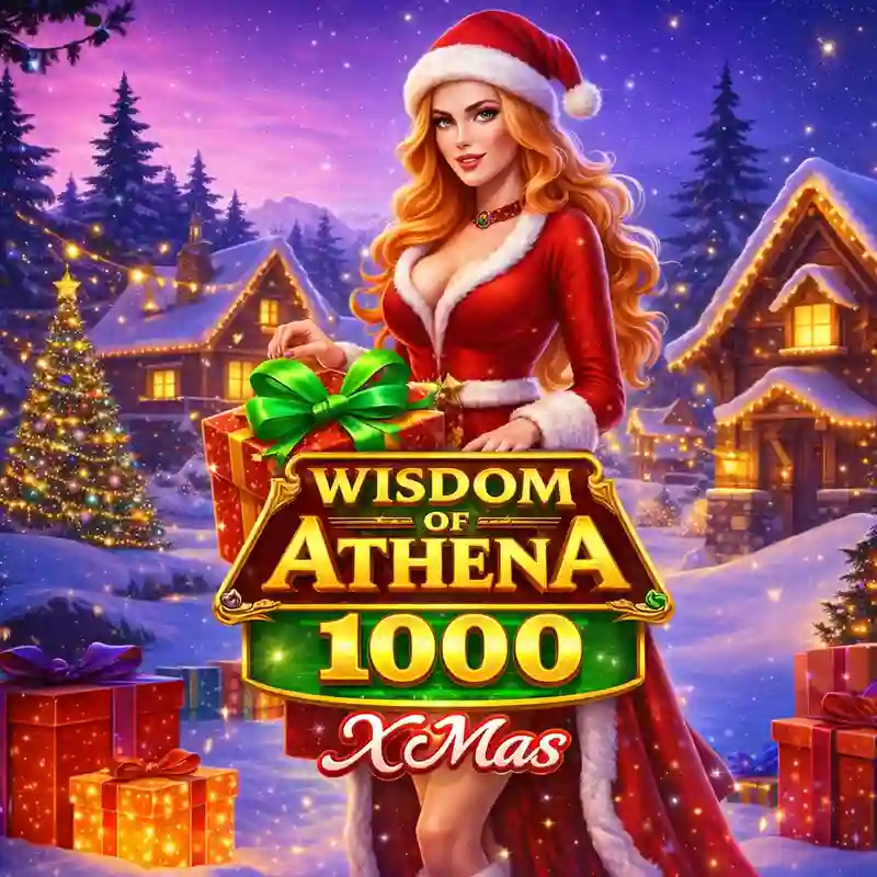 Wisdom of Athena 1000 Xmas slot game interface